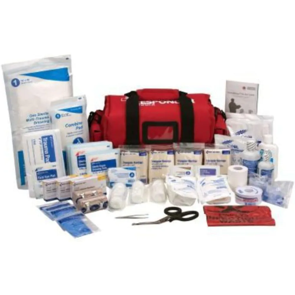 

First Aid Only 520-FR All-Purpose First Responder Emergency First Aid Kit for Home, Work, and Travel, 158 Pieces