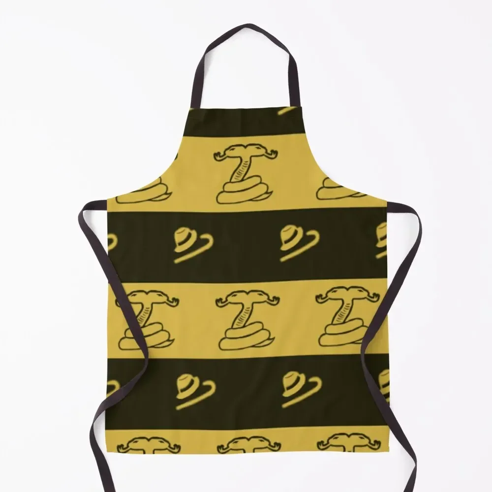 

Deceitful Border Stripes Apron painting For Kitchen Apron