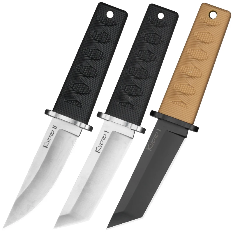 Multi-purpose Kitchen Knife,High Hardness Cutting Tool,Anti-Slip Handle,EDC Fixed Blade,For Outdoor Camping,Fishing,Daily Use