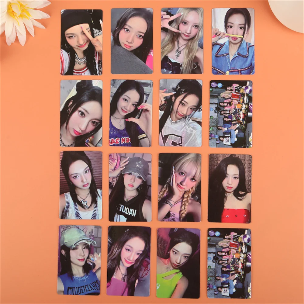 Kpop BABYMONSTER Album DRIP Photocard Double Sides Printing Korean Style Coated LOMO Card RUKA RAMI AHYEON Fans Collection Gift