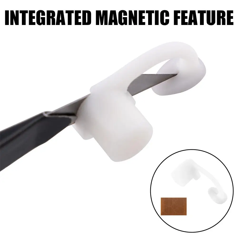 Precision Edge Trimming Tool With Magnet Vinyl Film Edge Precision Cut Guiding Covers 9mm Knife Blades Magnet Cap For Car Auto