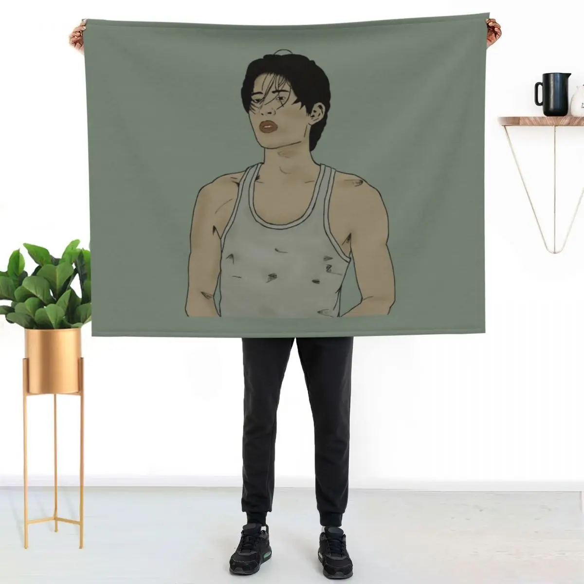 

Pond Naravit Throw Blanket Multi Purpose Soft Warm Blanket for Home Travel