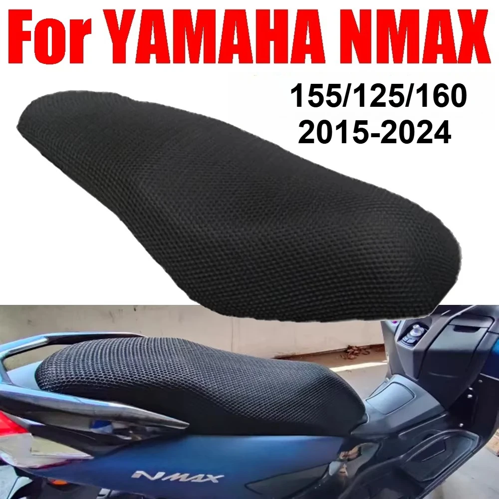 For Yamaha NMAX155 NMAX 155 N-MAX 125 NMAX125 Motorcycle Seat Cushion Heat Insulation Seat Cover Protector Case Pad Accessories
