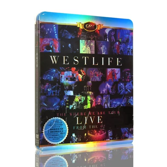 

China DVD Disc Set WESTLIFE Ireland Male Group Singer London Live Concert in 2010 Pop Music Songs Disc