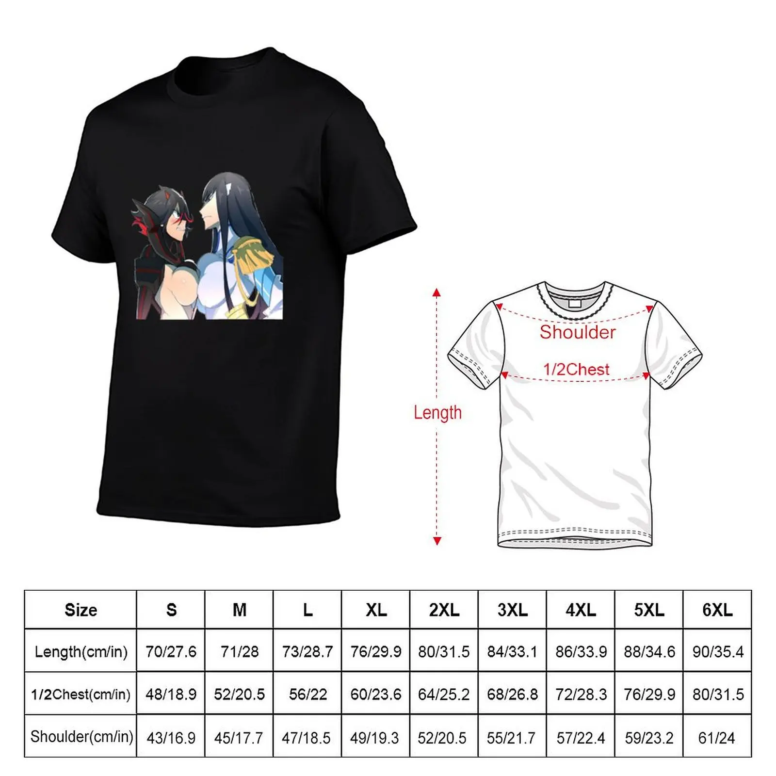 Ryuko VS Satsuki T-Shirt Dry Fit Running Short Sleeve Top