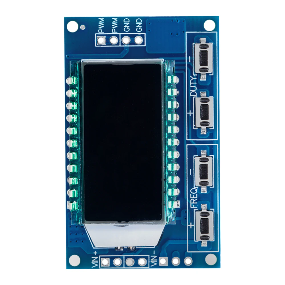 Einstellbare PWM Puls Signal Generator 1CH 1-150KHz 8A Fahrer Modul LCD Frequenz Duty Zyklus für LED Licht motor Magnetventil
