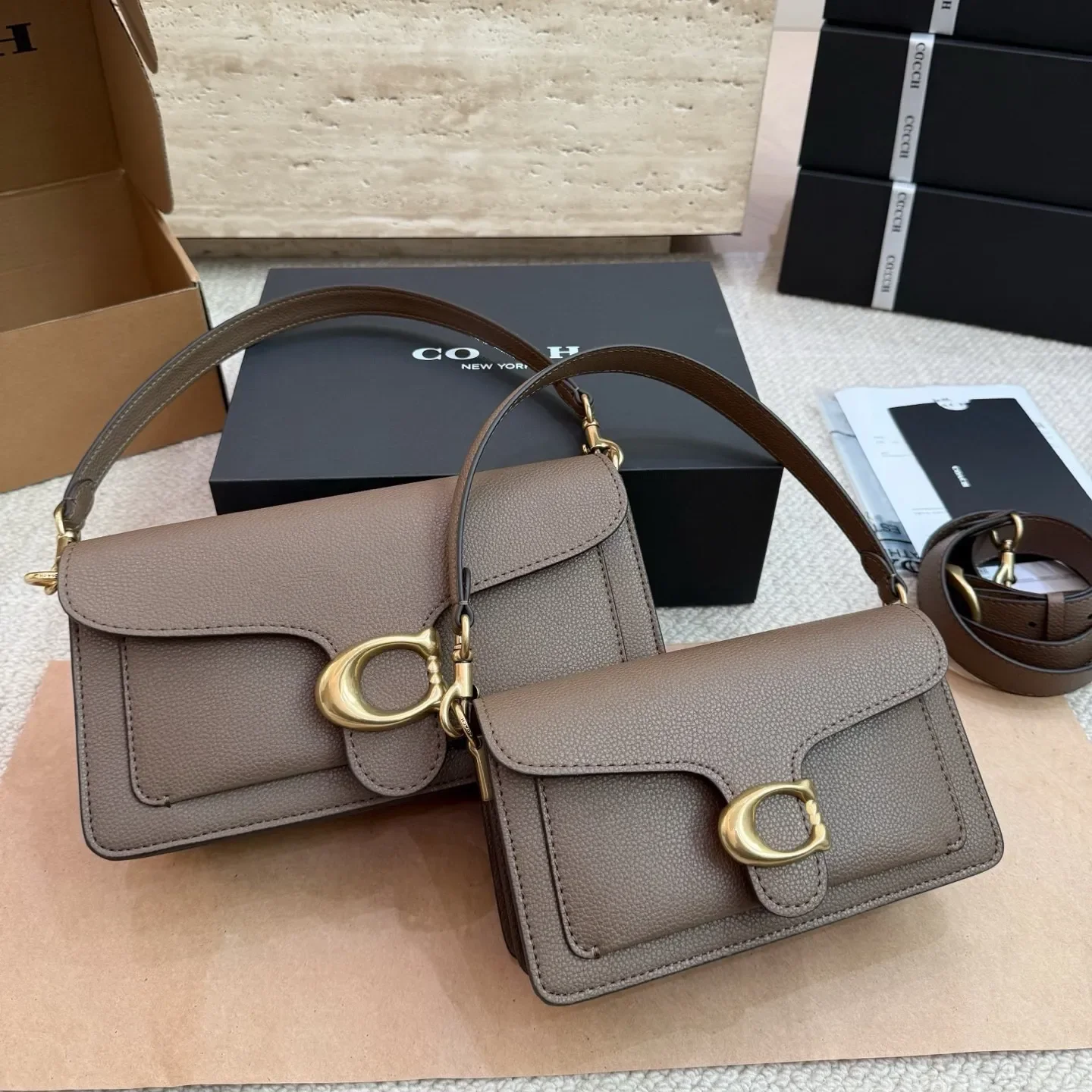 

Chain Soft Tabby Shoulder Bag 20 26 30 In Signature Canvas Jacquag Leather Flap Crossbody Bags Underarm Purse Wallet Tote bag