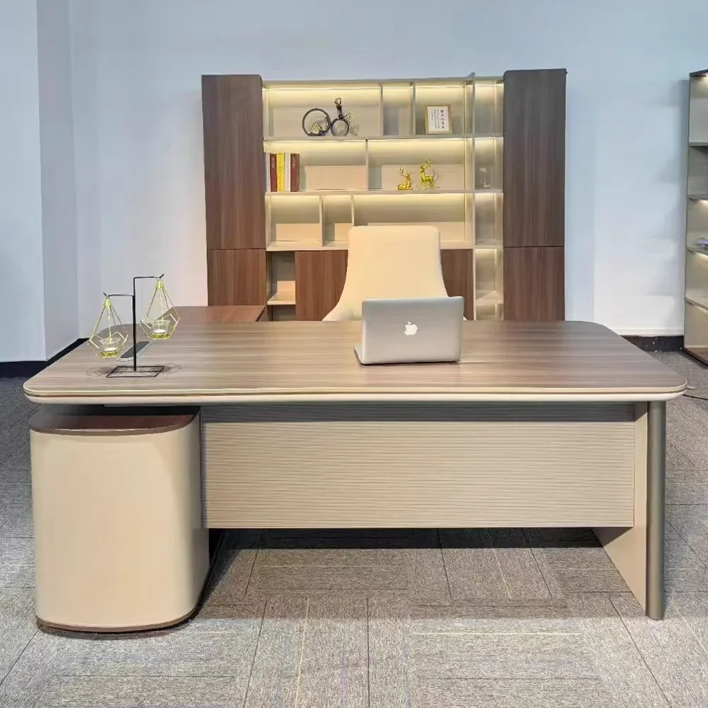 

Премиум-стол для руководителя, современный президентский стол, высококачественная офисная мебель ручной работы