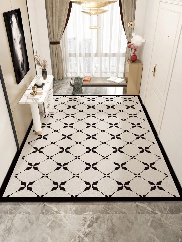 

Bakery Sle Entrance Door Mat Cusizable PVC No-Wa Entrance Mat Dust Removal Door Carpet for Home Entrance