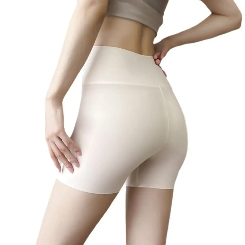 Fashion Polyester Fibre Thin Five-cent Yoga Pants Elastic High Waist Push Up Shorts Slim Fit High Waist Yoga Pants Women
