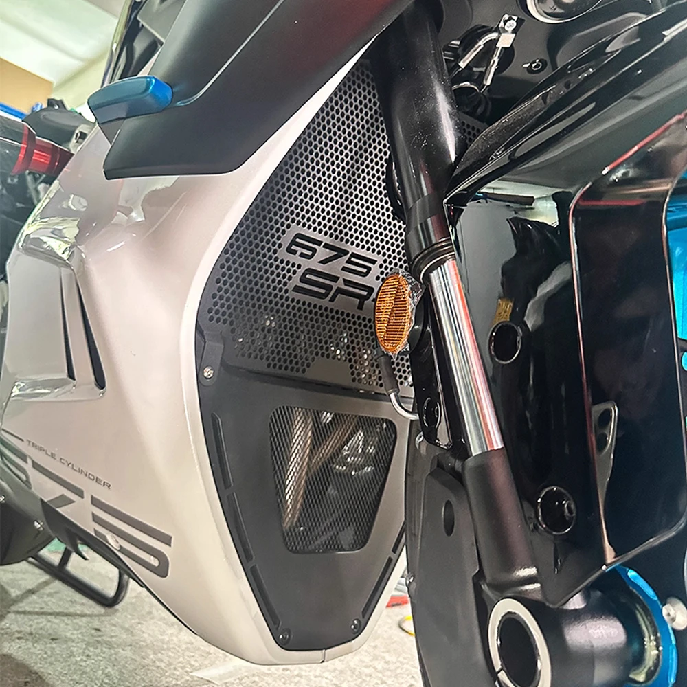 For CFMOTO CF MOTO 675SR-R 675SRR 675SS 2024 2025 2026 Motorcycle Radiator Guard Protection Grille Cover Protector 675 SRR SS