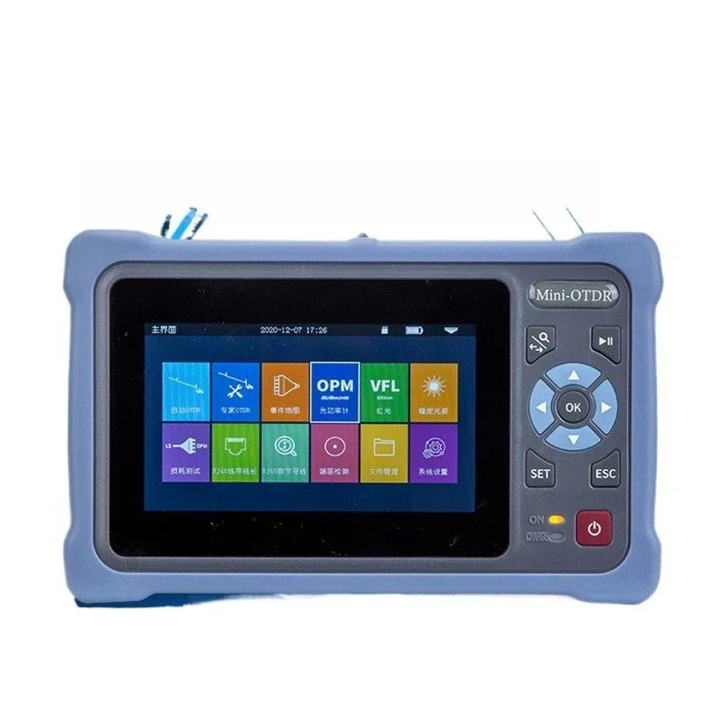 

OTDR Fiber Test 4000 Optical Time Domain Reflectometer Measurement Optical Cable Breakpoint Obstacle Finding Low Light Tester