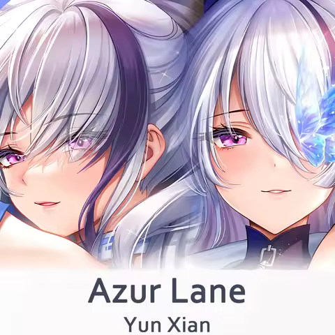 Azur Lane Yun Xian Dakimakura 2WAY Hugging Body Pillow Case Anime Pillow Cushion Cover Xmas Gifts