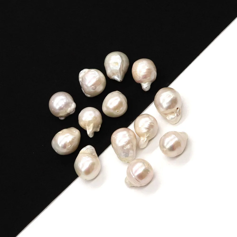 Natural Baroque Pearls Irregular Tail Beads 12-18mm Boutique Elegant Ladies Jewelry DIY Necklace Earrings Charming Accessories