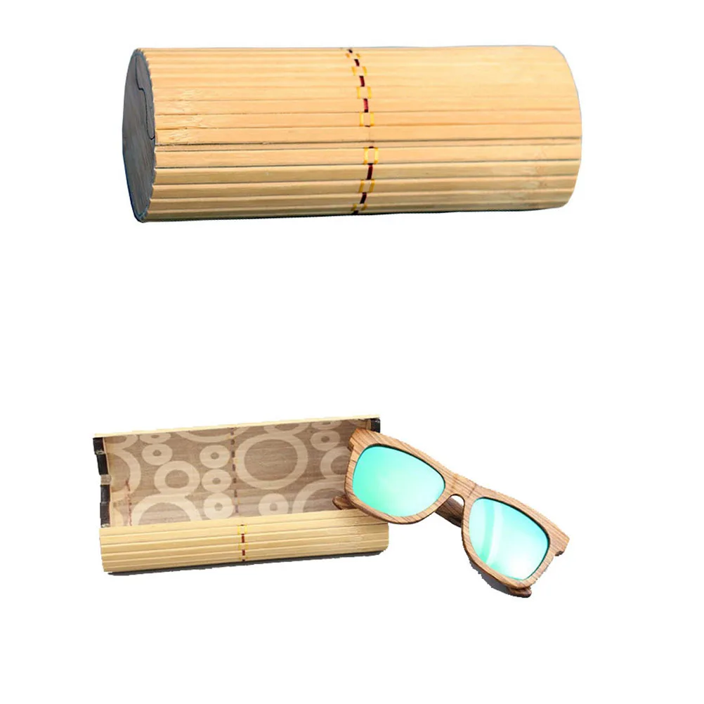 

1pcs Bamboo Glasses Color Protective Eyewear Box For Eyeglasses Case Sunglasses Eyeglasses Holder Compact Travel Gift