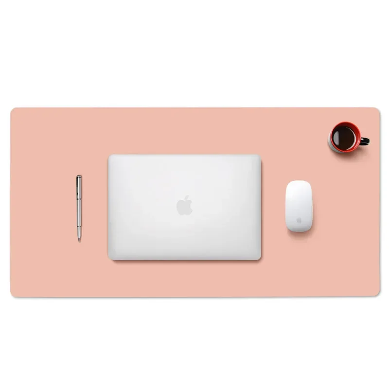 Large Size Office Desk Protector Mat PU Leather Waterproof Mouse Pad Desktop Keyboard Desk Pad Gaming Mousepad PC Accessories