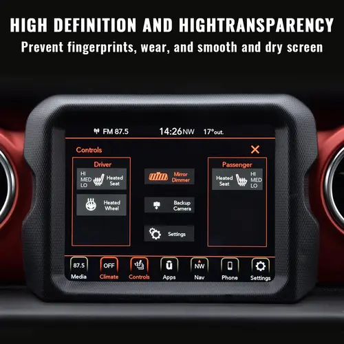 LA084X01-SL01 SL02 03 LCD Display Touch Screen Uconnect 8.4 inch LA084X01 Radio Navigation For Dodge RAM Jeep Chrysler 2017-2022 - Image 6