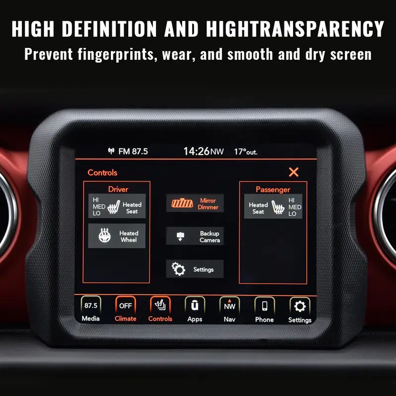 LA084X01-SL01 SL02 03 LCD Display Touch Screen Uconnect 8.4 inch LA084X01 Radio Navigation For Dodge RAM Jeep Chrysler 2017-2022 - Image 6