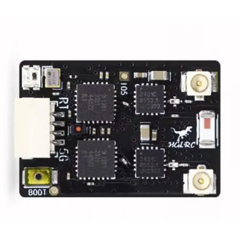 

Hglrc Elrs Gemini RX Dual Receiver 2.4G/915MHz for RC Airplane FPV Long Range Drone - Dual Channel 2.4G/915MHz Receiver