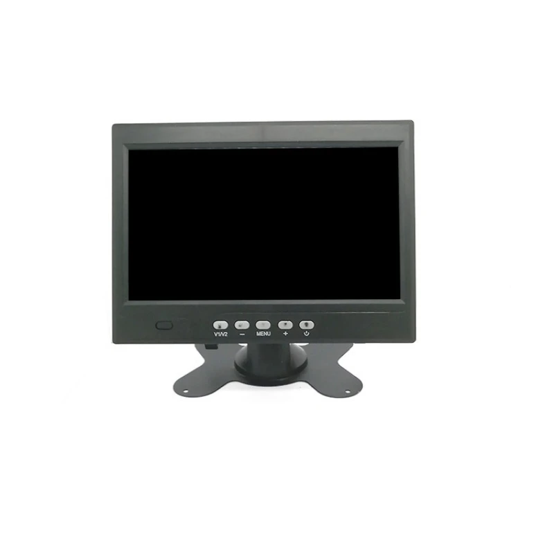 Vehicle monitoring truck four-way high definition reversing image wide-angle infrared video host system 7-inch monitor