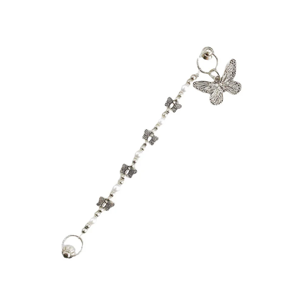 Mariposas Caja de teléfono de metal Accesorio de cadena Resistencia a caídas Decoración decorativa para teléfono celular