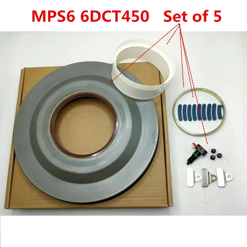 MPS6 6DCT450 Automobile transmission Gearbox cover seal Powershift ,Piston clutch repair parts 31256845