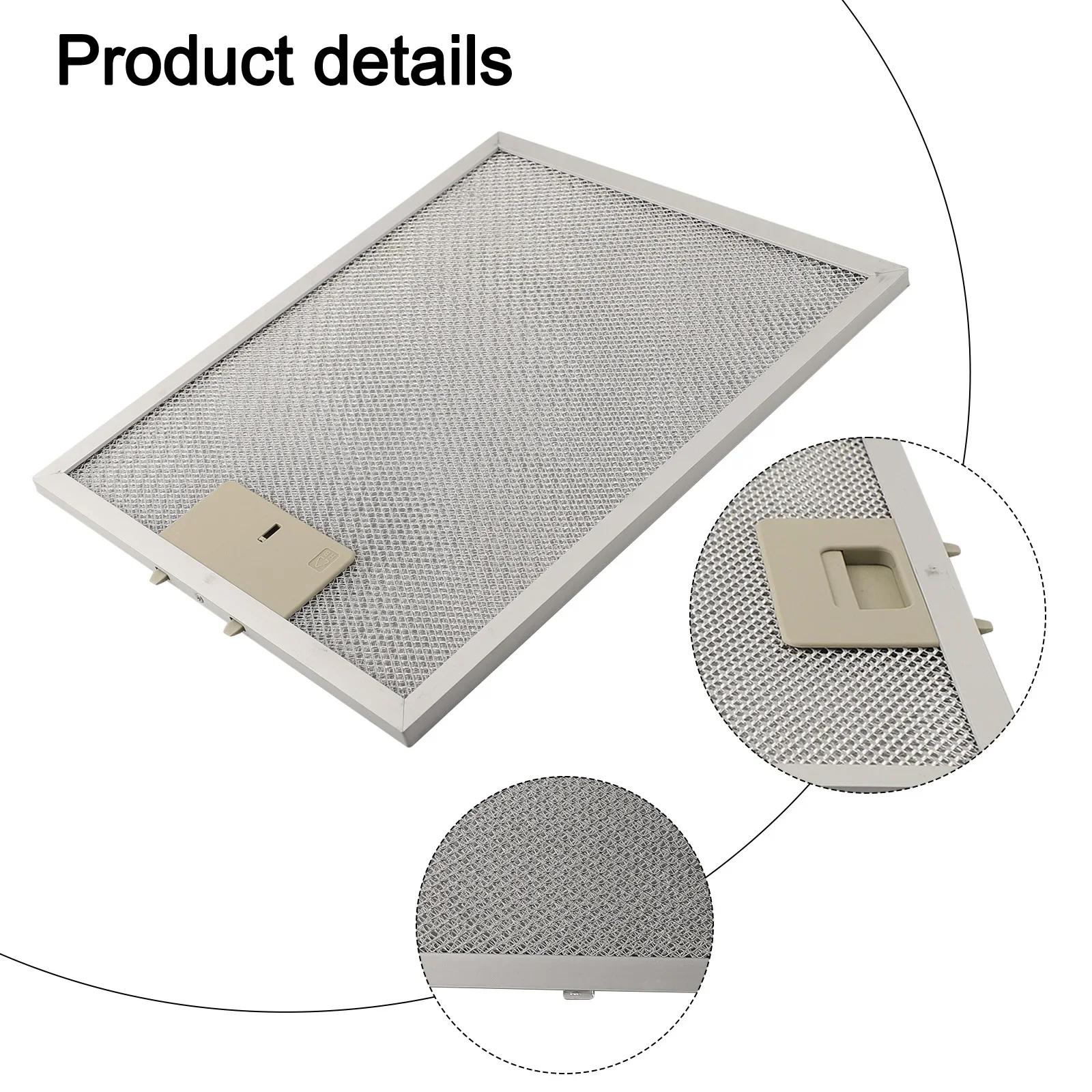 

Aluminum Mesh Filters Grease Filters Improved Filtration Kitchen Extractor Hoods Optimal Performance Pack Of 3