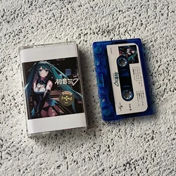 Classic Hatsune Miku Music Magnetic Tape Greatest Hits Album Cassettes Cosplay Walkman Car Recorder Party Music Collection Gifts