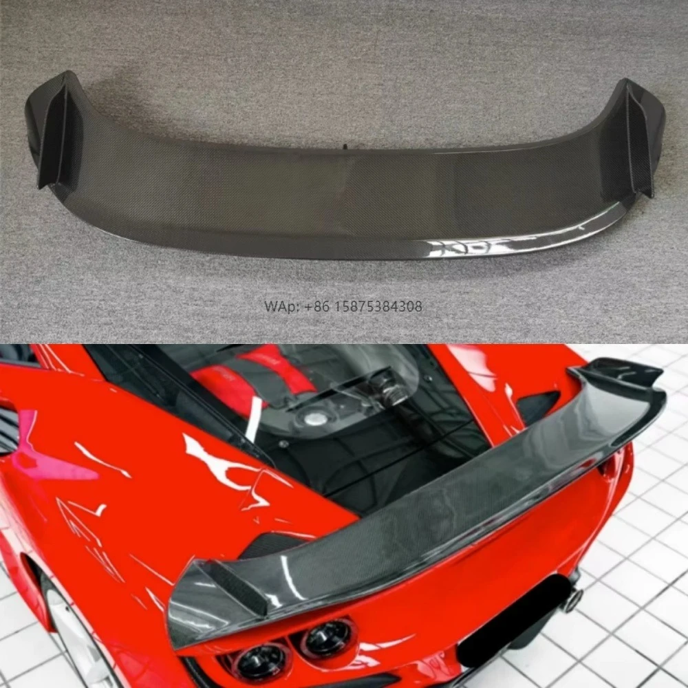 

High Quality F8 Car Dry Carbon Fiber Rear Spoiler Suitable for F8 Carbon Fiber Spoiler