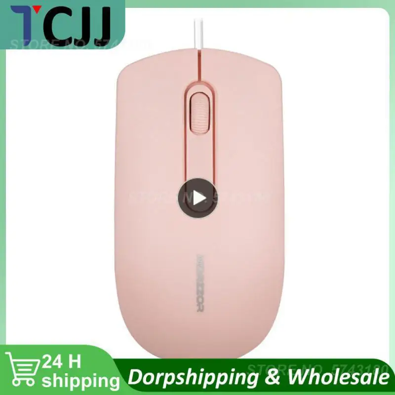 New Wired Mouse USB Optical Mouse Light Scroll Wheel Mice 1200DPI USB Mute Mouse 120cm USB Cable Mice For Laptop Computer PC