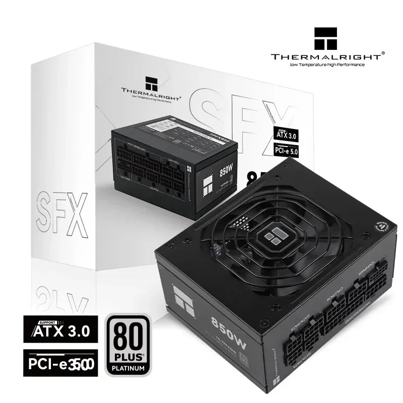 Thermalright TR-TPFX850 SFX platinum medal full module computer case power supply, support ATX3.0 /pcie5.0 (850 W)