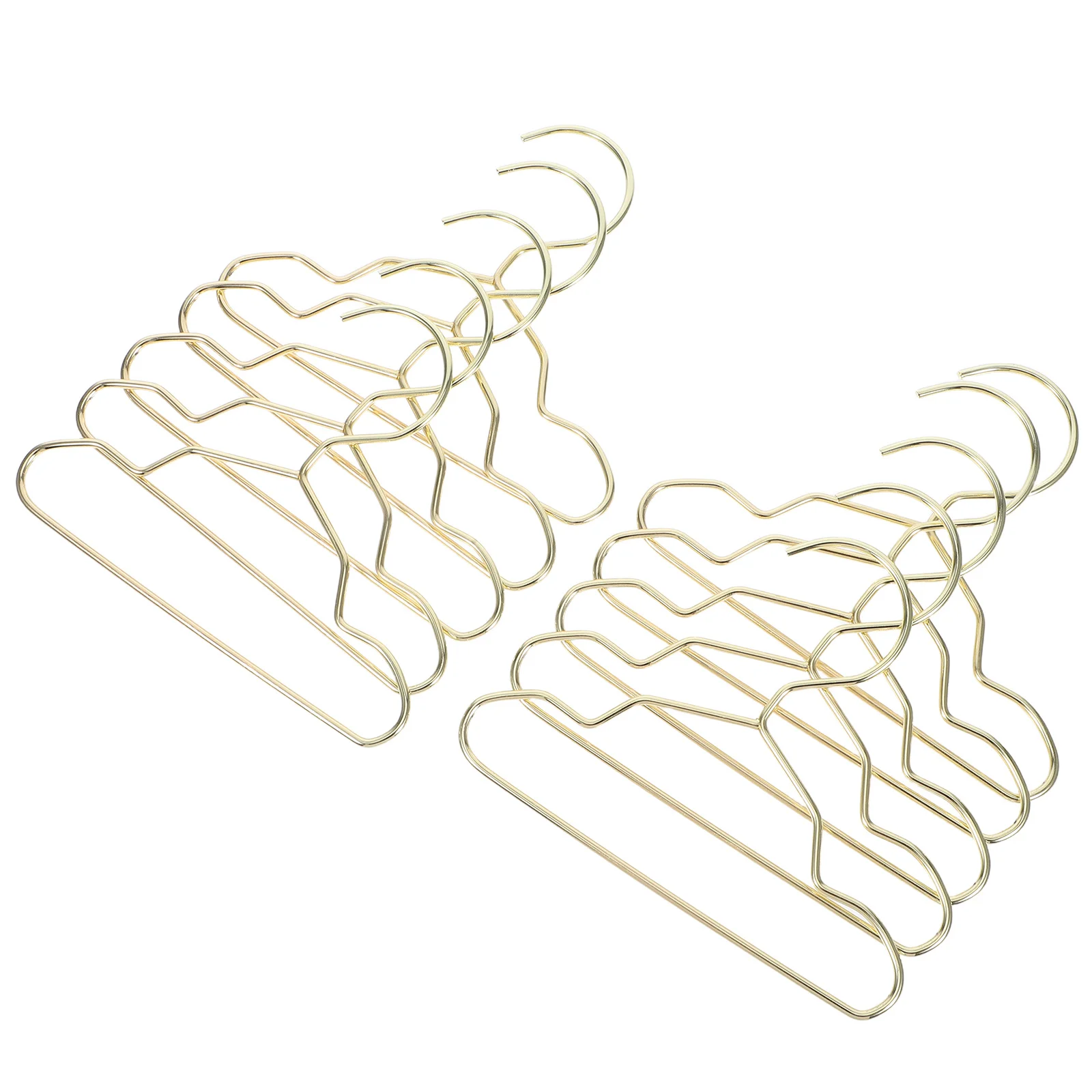 Bild 5: 10Pcs Metall Pet Kleiderbügel Täglichen Katze Kleiderbügel Winddicht Anti Slip Design Stabile Grip Hund Liefert Pet Kleiderbügel Katze Zubehör