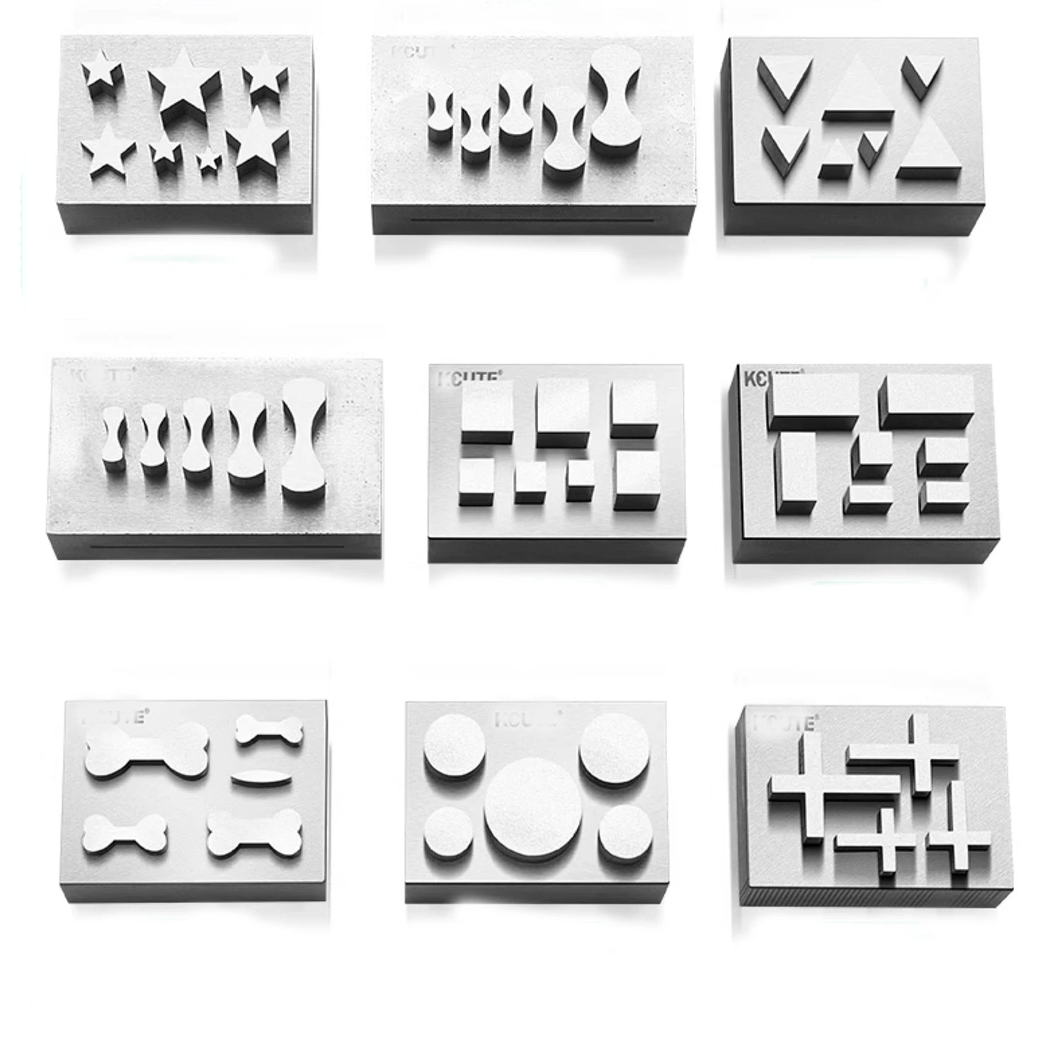 2026 New Arrival Tasanol TS-415 Steel Heart Shape Bezel Jewelers Disc Cutter Set 7-piece Jewelry Engraving Workbench