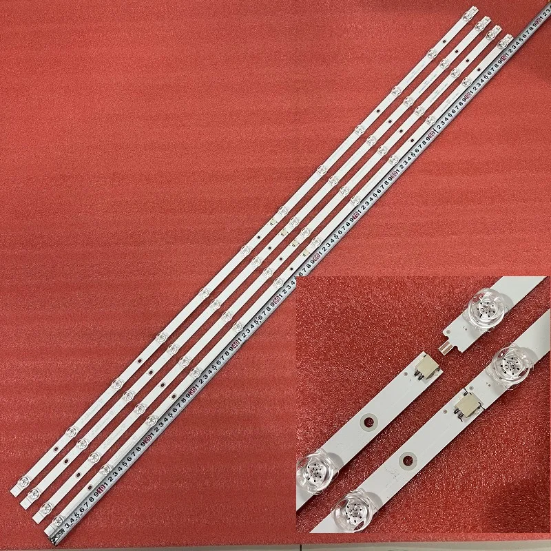 LED Backlight Strips 12LED For CHIQ U58G5500 U58G7N SL581MU 58D2P 58F8 58DP600 Hkpro Hkp58uhd6  CRH-ZG583030120482PREV1.2