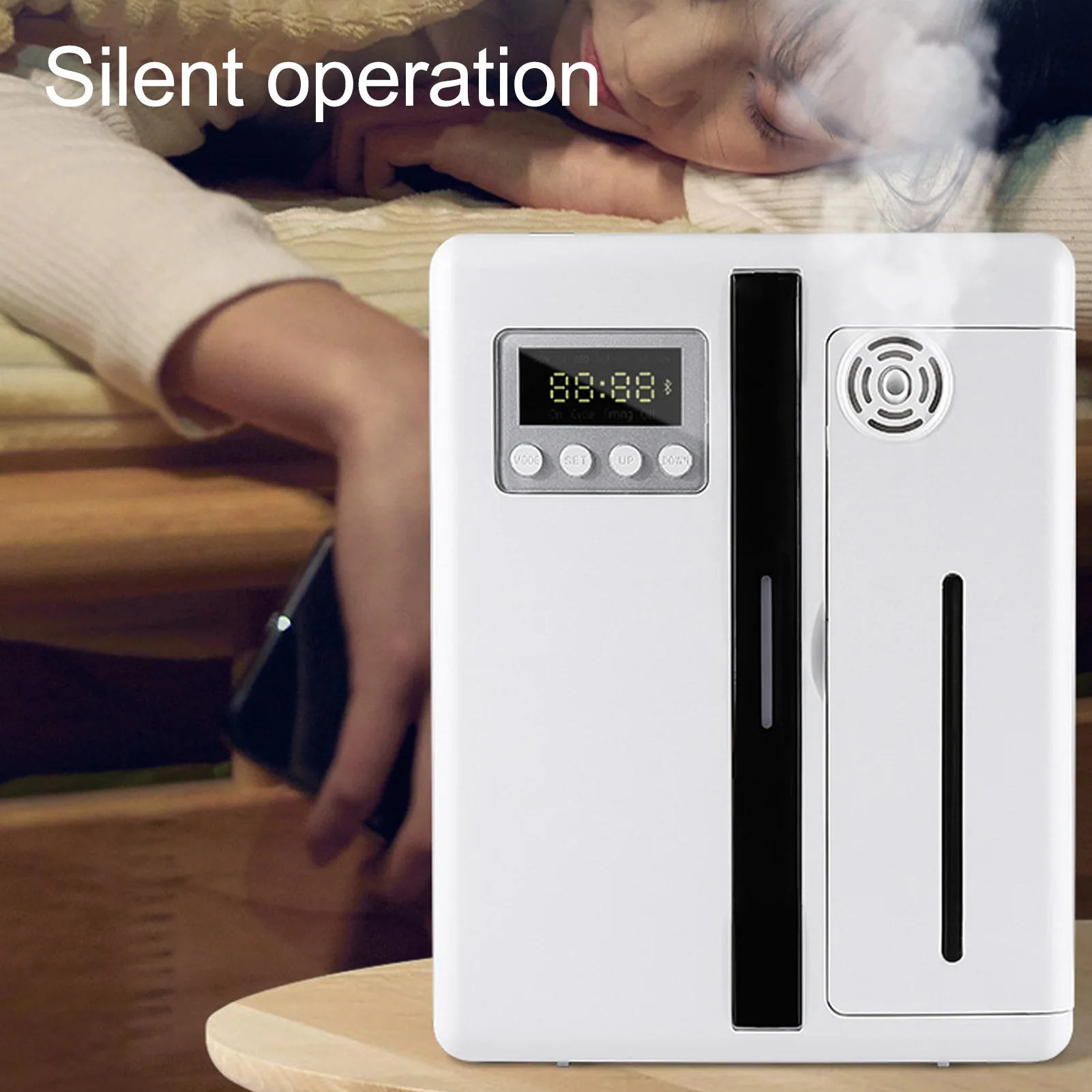 

160ml Waterless Scent Diffuser Bluetooth Wall-Mounted Fragrance Machine Smart Scent Diffuser For Essential Oil Hotel Home