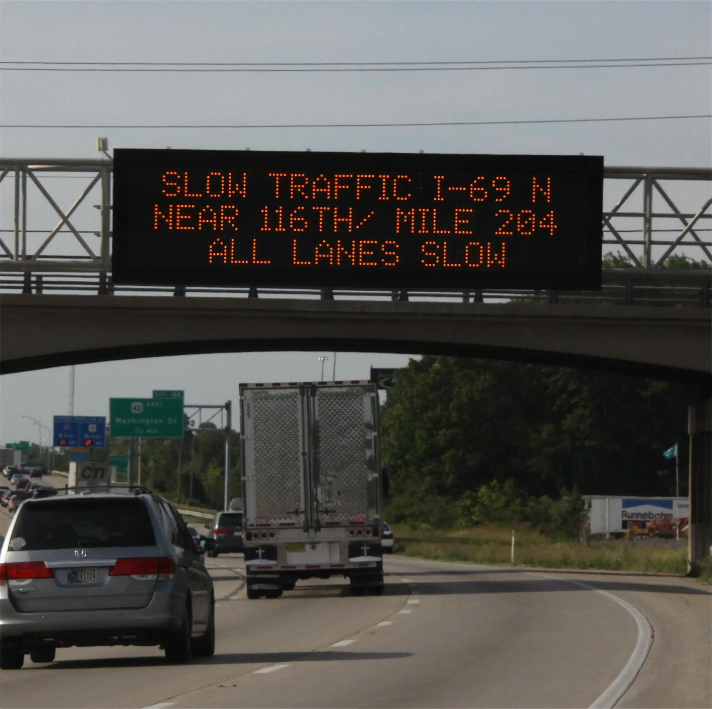Señal de Tráfico LED Ámbar, Panel VMS Digital, Mensaje Variable, Límite de Velocidad, Control de Carriles