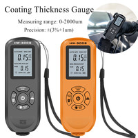 HW-300S Coating Thickness Gauge 0-2000UM Car Paint Thickness Gauge Film Thickness MeterTester Measuring Tool Accessories