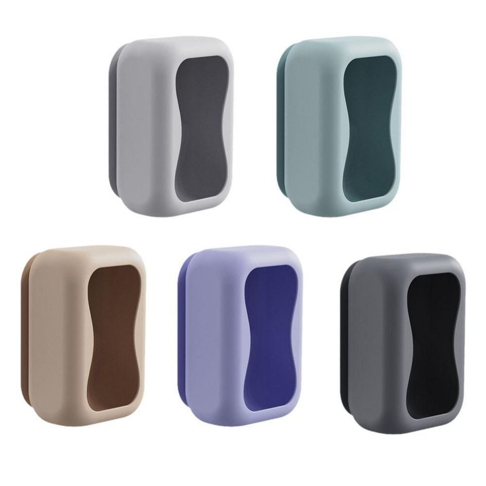  New Silicone Suction Cup Tissue Box Large Capacity Desktop Tissue Drawer Anti-Wear Super Soft Durable Car Tissue Box 