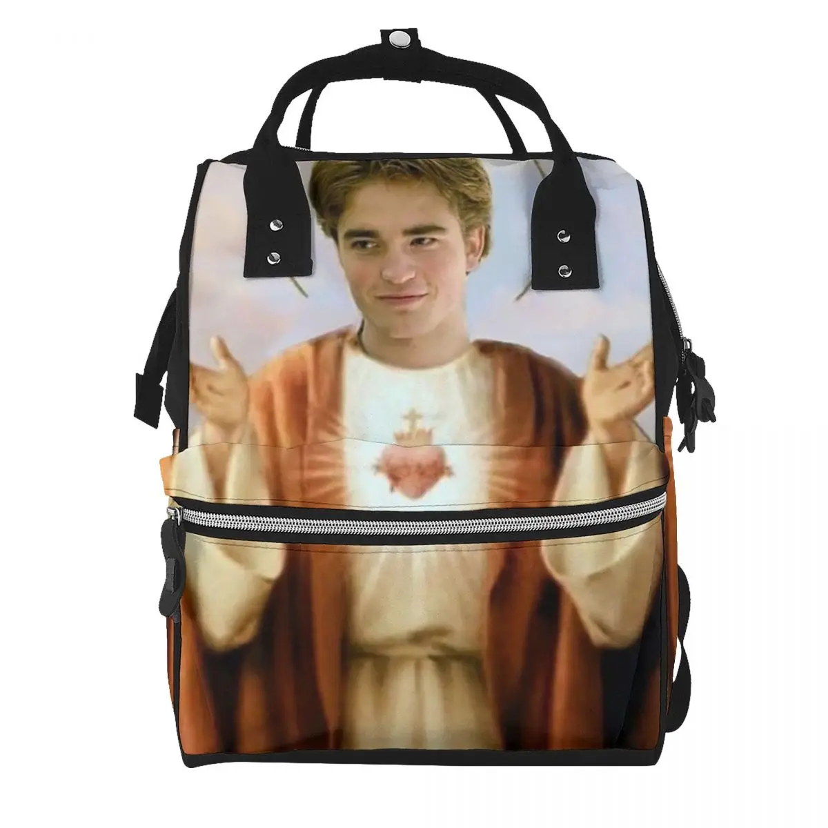 Edward Cullen Twilight Student Backpack School Bag Hiking Travel Daypack for Men Women Bookbag Shoulder Bags