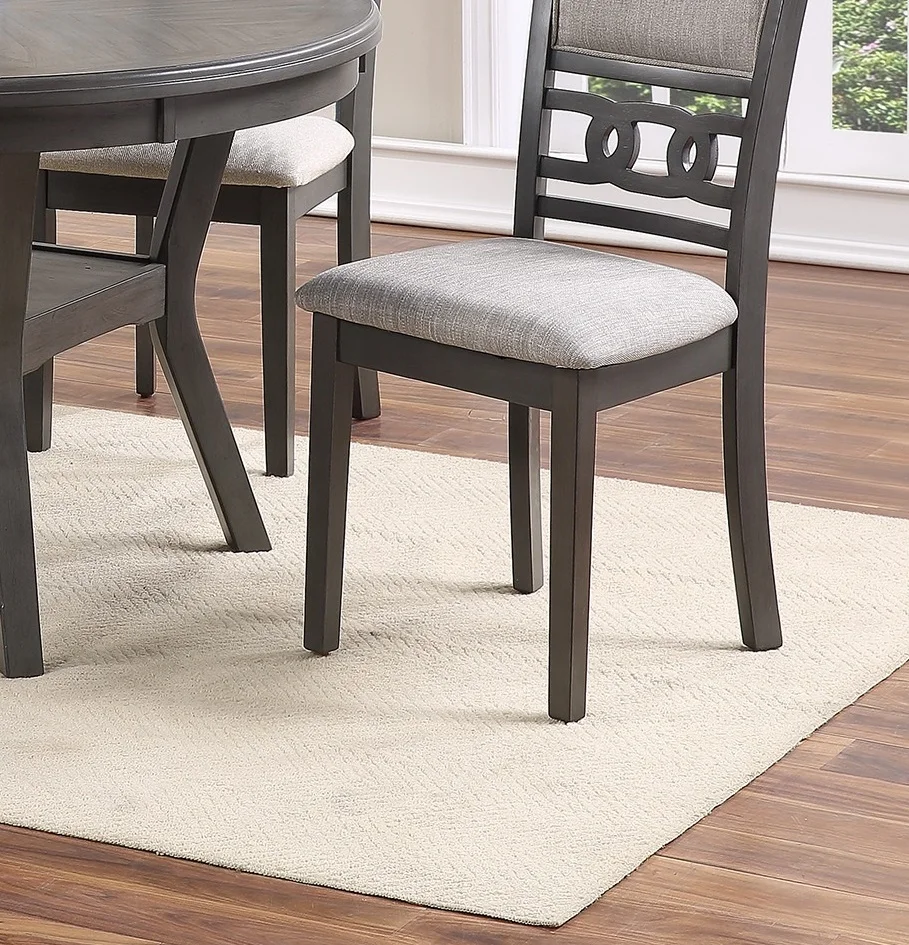 Cafeteria Furniture Commercial Furniture Solid Wood Chair Cafe Chair Restaurant Chairs Set of 2 Cushion Seats Unique Back