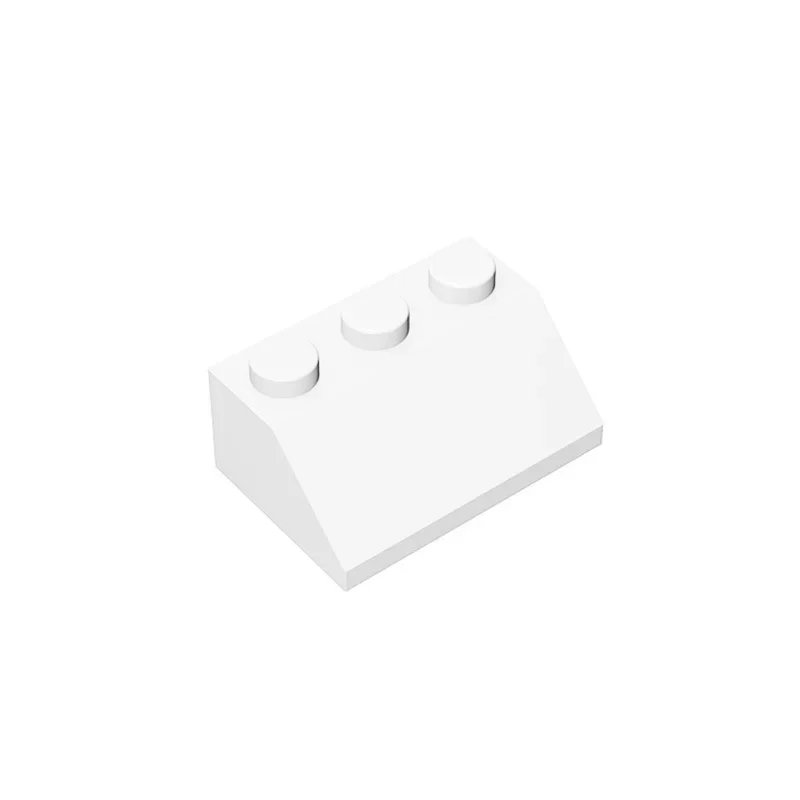 MOC 10 STKS Compatibel High-Tech 2x3 3038 Helling 45 Bouwstenen Kit Huis Kasteel Vervangbare Deeltje Baksteen Speelgoed Vakantie Geschenken
