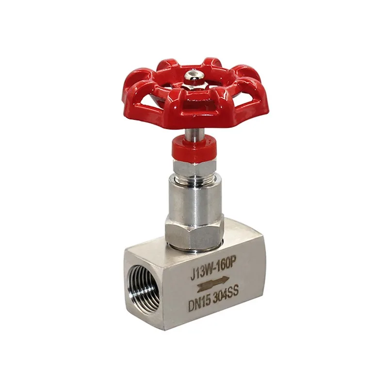 For J13W-160P Pressure Gauge Valve Steam Globe Valve Internal Thread Needle Valve