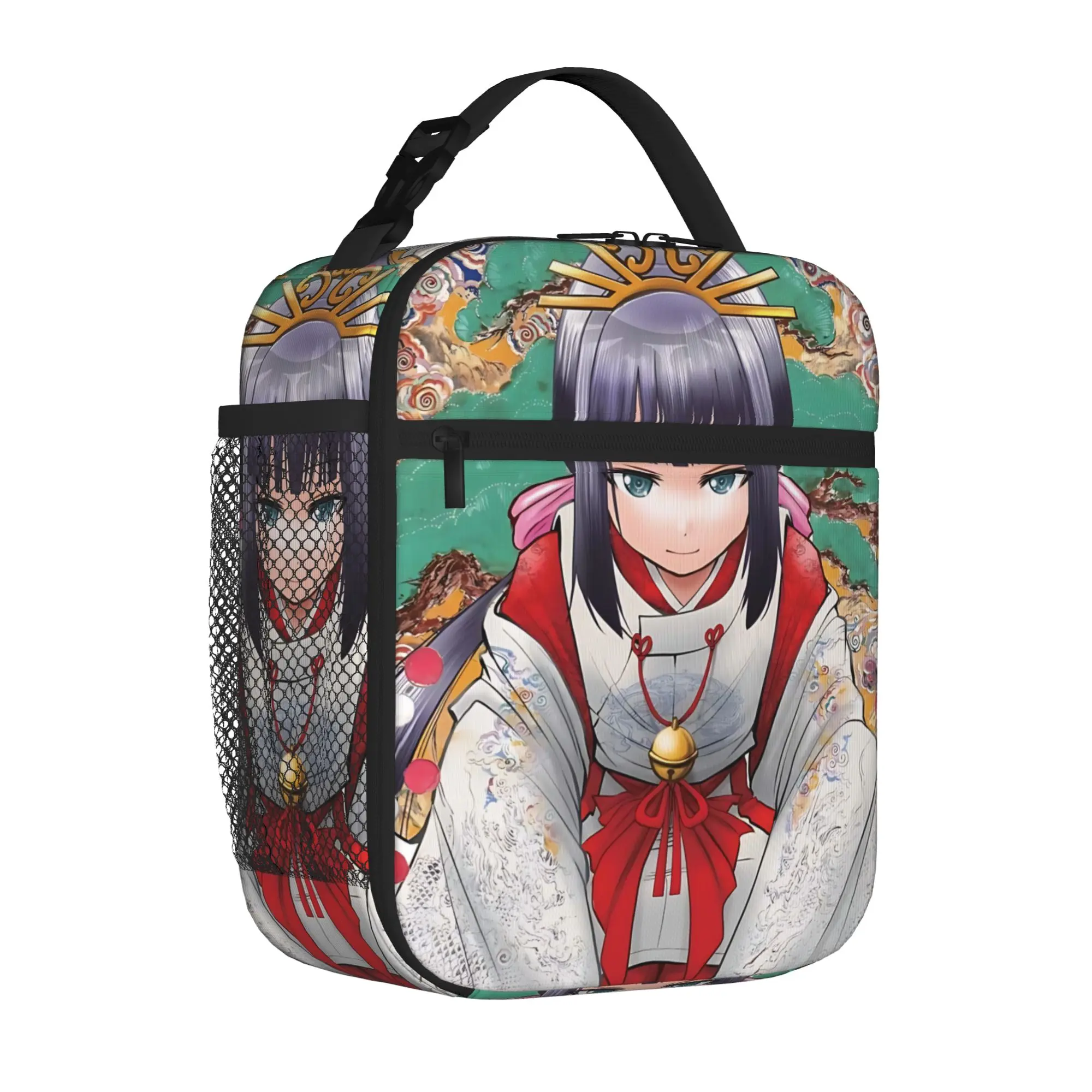 1 Piece Zipper Closure Hair Storage Bag Pocket ElusiveS Samurai  School Lunch Food Box Reusable For Lunch Food Bag