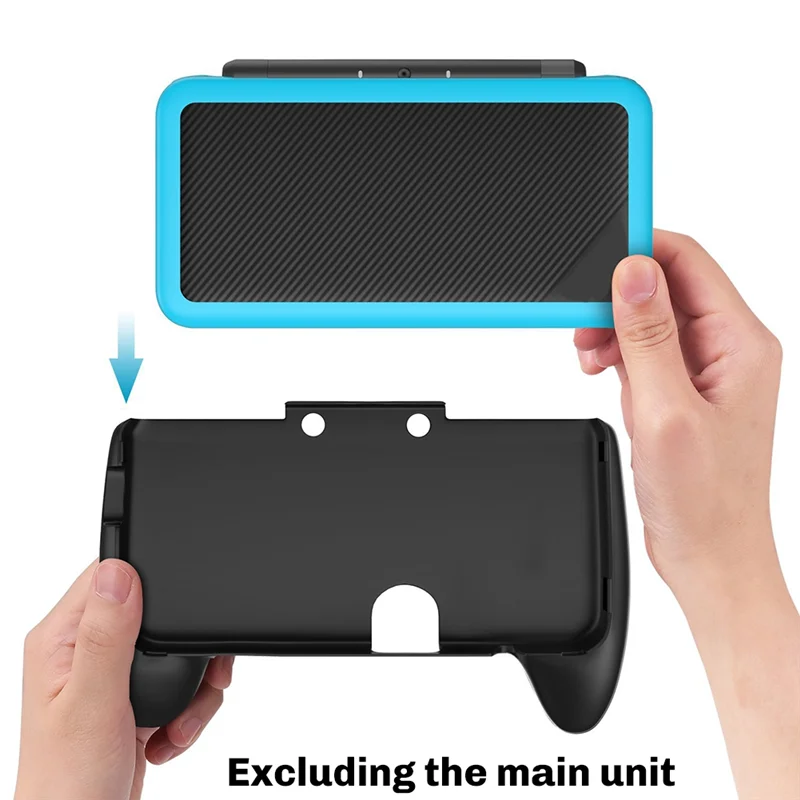 ABSQ-For Nintendo NEW 2DS LL 2DS XL Gamepad Hand Grip Support Case ABS Plastic Console