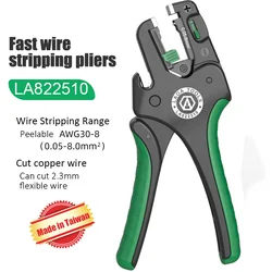 LAOA Multifunctional Fast Fully Automatic Wire Stripping Pliers 0.05-10 mm² Cable Cutting Nippers Adjustable Electrician Pliers
