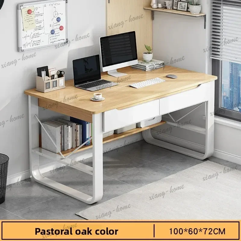 LD High Quality Multifunctional Computer Desk with Drawers Modern Student Study Desktop Table for Home Office Daily Use