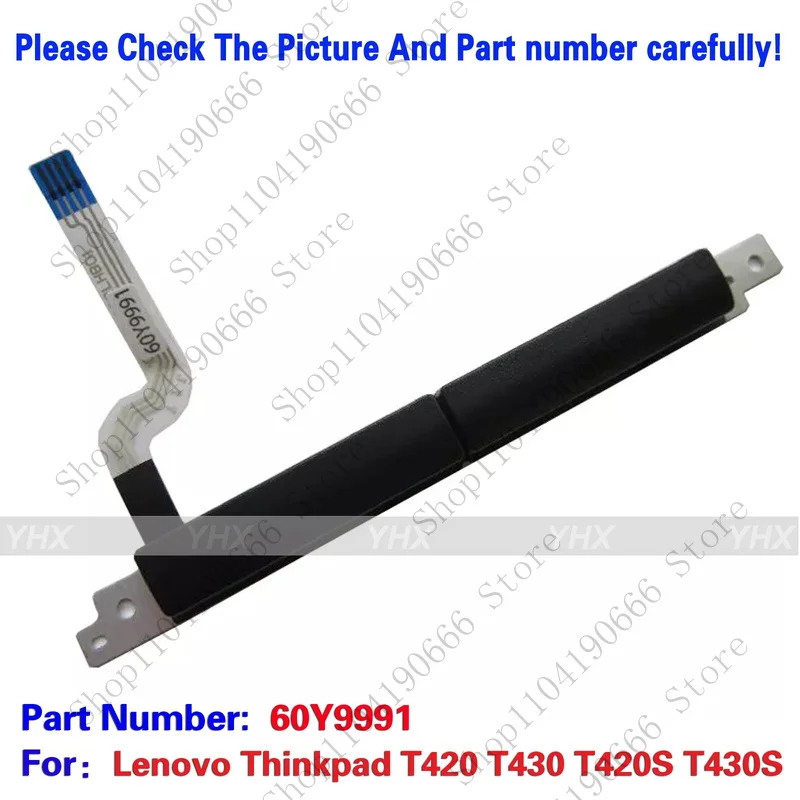 

New For Lenovo Thinkpad T420 T430 T420S T430S Touchpad Trackpad Key Button 60Y9991 Notebook computer components