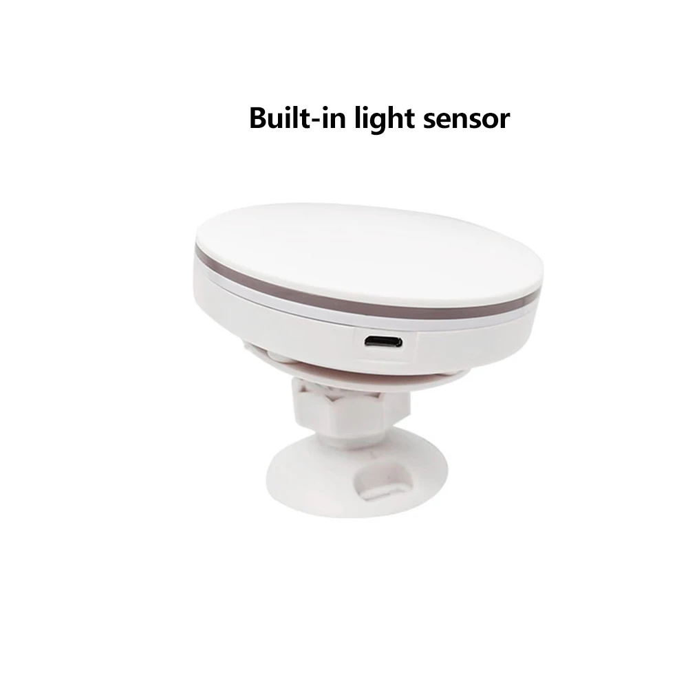 DC5V ZigBee /Wifi Human Presence Sensor 5V MMwave 24G Radar With Siren Alarm Motion Lux Detection Smart Life Home Automation