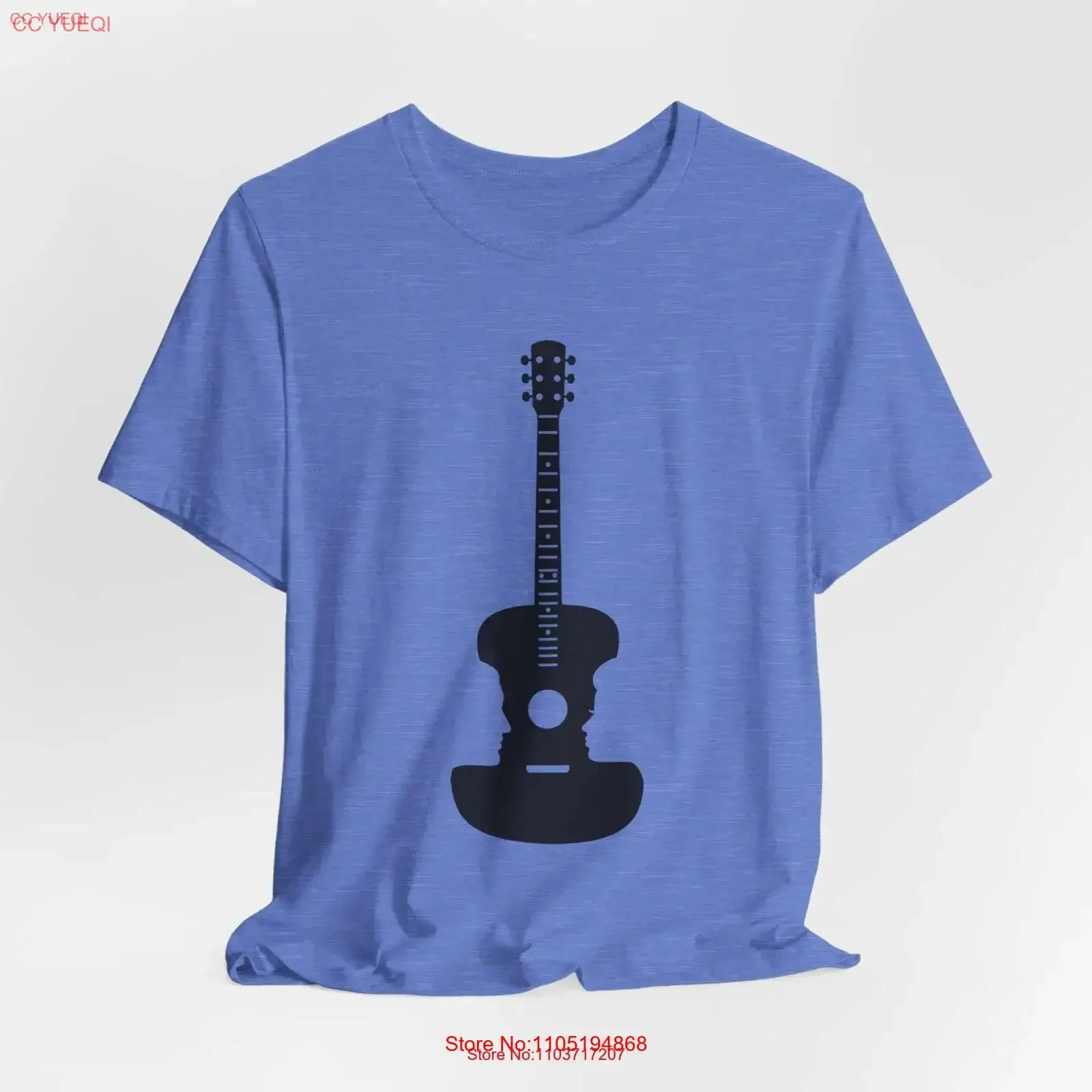 Acoustic Guitar T shirt Funny Musician Apparel for Best Friend Birthday vintage Washed Breathable Stretched Soft Versatile