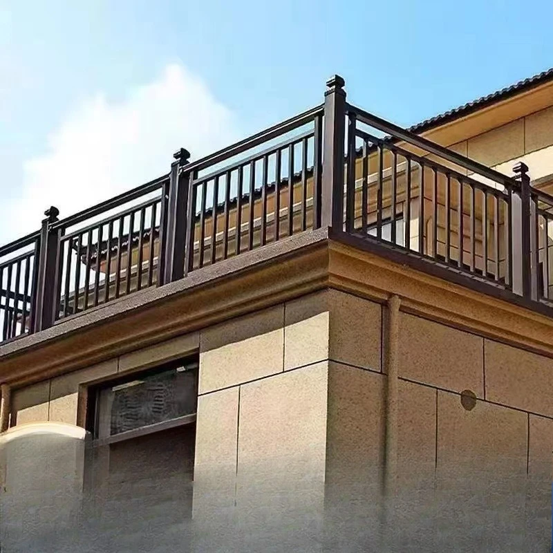 

Balcony guardrail Outdoor fence Simple villa courtyard Aluminum alloy guardrail Household guardrail Outdoor aluminum art railing